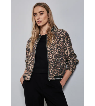 Bomber Animal Print